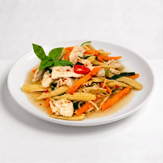 Ka Prow (Slice) ผัดกะเพรา (ชิ้น).