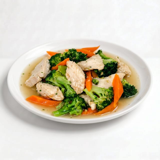 Pad Broccoli ผัดบร็อคโคลี่.
