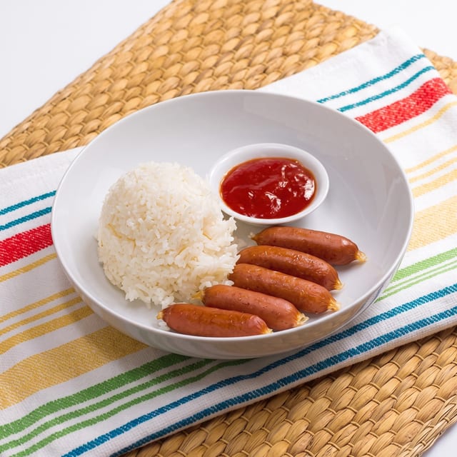 Sausage & Rice ไส้กรอก & ข้าว.