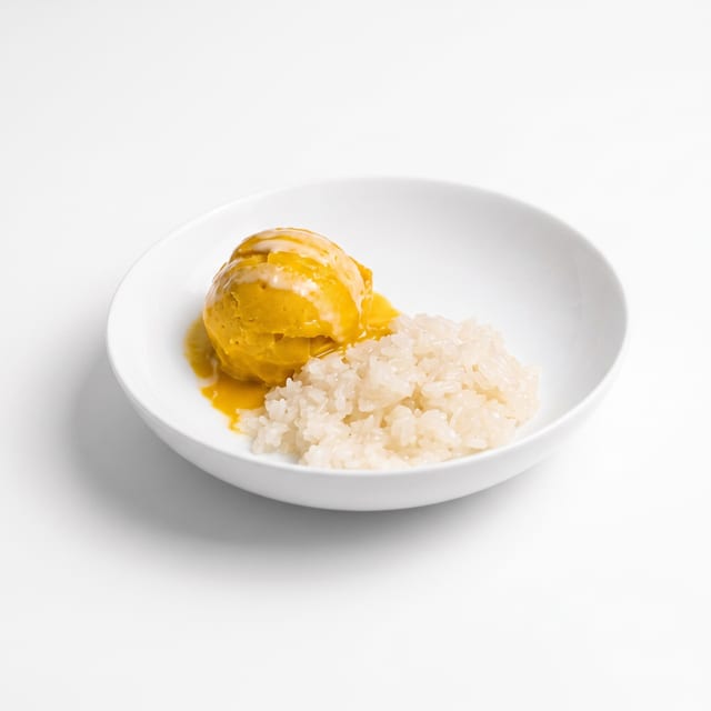 Ice-Cream Sticky Rice ข้าวเหนียวไอศกรีม.