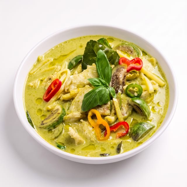 Green Curry แกงเขียวหวาน.