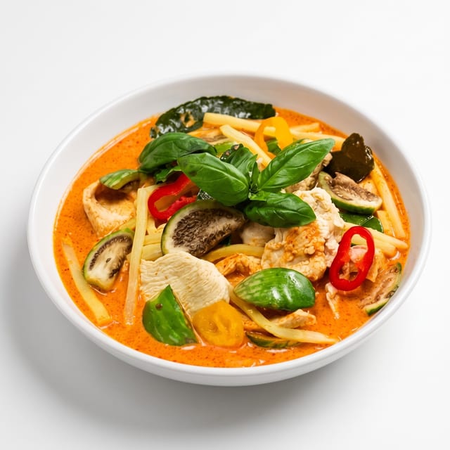 Red Curry แกงแดง.